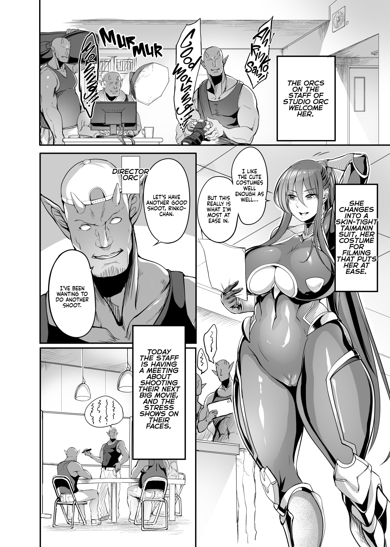 Hentai Manga Comic-Porn Actress Akiyama Rinko's Way of Working-Read-11